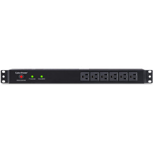 CyberPower RKBS15S6F8R Rackmount surge protector, 15-Amp, 3600 Joules, 14 NEMA 5-15R outlets CyberPower RKBS15S6F8R Rackmount surge protector, 15-Amp, 3600 Joules, 14 NEMA 5-15R outlets